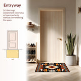 Elegant Rustic Charm with Black Design(Black)