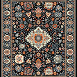 Classic Black Grey Ogee Style(Black)