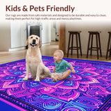 Eclectic Colorful Symmetrical Arrangement(Pink)