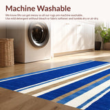 Coastal Inspired Striped Accent(Blue)