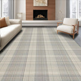 Rustic Beige Plaid Charm(Gray)