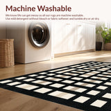 Contemporary Neutral Tiled(Black)