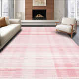 Ultra Soft Area Rug, Non Slip, Stain Resistant, Washable Area Rugs for Living Room, Bedroom, Minimalist Shaggy Pink Elegance(Pink)