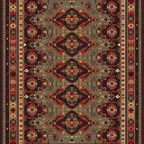 Ultra Soft Area Rug, Non Slip, Stain Resistant, Washable Area Rugs for Living Room, Bedroom, Stylish Cozy Multi-Hued Arrangement(Red)