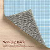 Rustic Blue Tiled Elegance(Blue)