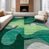 Eclectic Abstract Green Tones(Green)