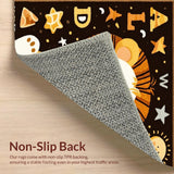 Cute Cartoonish Lion Emblem(Black)