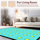 Joyful Alphabetical Playful Landscape(Blue)