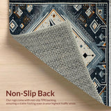 Dark Gray Rustic Medallion Accent(Gray)
