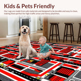 Lively Road Trip Exploration Mat(Red)