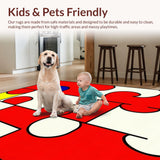 Fun Bold Lettering and Numbering(Red)