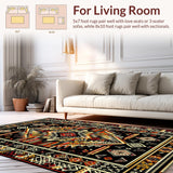 Rustic Earthy Geometric Accents(Black)