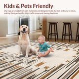 Elegant Neutral Toned Patterned Accent(Beige)