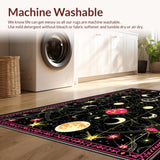 Chic Moonlit Abstract Design(Black)