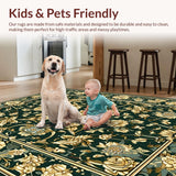 Chic Earthy Floral Trellis(Green)