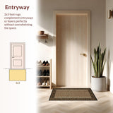 Ultra Soft Area Rug, Non Slip, Stain Resistant, Washable Area Rugs for Living Room, Bedroom, Luxurious Soft Textured Animal Aesthetic(Beige)
