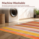 Chic Minimalist Rainbow Design(Orange)
