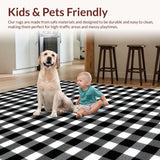 Sophisticated Neutral Tiled Design(Black)