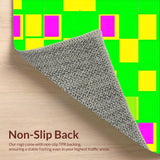 Charming Colorful Checkered Aesthetic(Green)