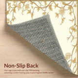 Majestic Heirloom Area Artisan Crafted Botanical(Beige)