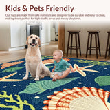 Fresh Marine Life Graphic Style(Blue)