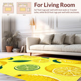 Cheerful Lemon Floral Accent(Yellow)