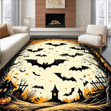 Eerie Vintage Bat Silhouette(Black)