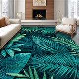 Artistic Earthy Medallion Layout(Blue)