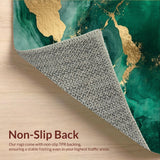 Elegant Swirled Glitter Design(Green)