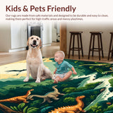 Engaging Whimsical Dino Exploration(Green)