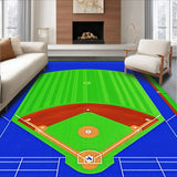 Bold Striking Baseball Graphic Design(Blue)