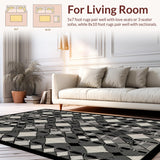 Stylish Abstract Monochrome Artistry(Black)