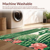 Contemporary Abstract Cactus Imagery(Green)