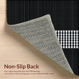 Contemporary Bold Checkered Style(Black)