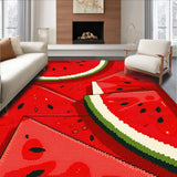 Eclectic Fun Fruit Illustration(Red)
