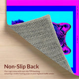 Artistic Whimsical Creature Motif(Blue)