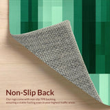 Vibrant Toned Abstract Stripes(Green)