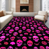 Ultra Soft Area Rug, Non Slip, Stain Resistant, Washable Area Rugs for Living Room, Bedroom, Striking Alternative Holiday Design(Pink)