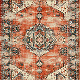 Chic Central Medallion Creation(Red)