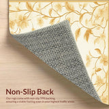 Beige Accent Lightweight Indoor Non Slip Design(Beige)