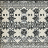 Artful Distressed Symmetrical Style(Gray)