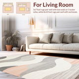 Contemporary Earthy Geometric Arrangement(Gray)