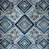 Artful Minimalist Patterned Surface(Blue)