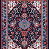 Elegant Floral Blue Tones(Blue)
