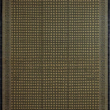 Chic Lattice Gold Geometric Display(Black)