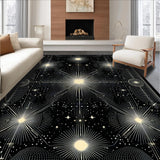 Contemporary Space Inspired Visual Art(Black)