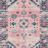Tribal Floral Elegance in Pastels(Pink)