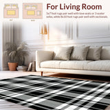 Inviting Natural Fiber Contrast(Black)