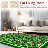 Elegant Seasonal Clover Accents(Green)