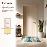 Sophisticated Minimalist Linear Design(Blue)